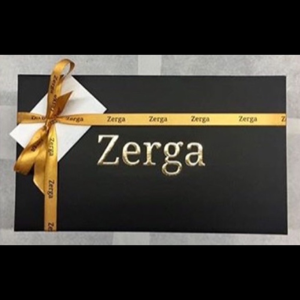 MINA Gold Metallic Mirror Hard Case Clutch Bag - Picture 2 of 2